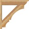 Ekena Millwork Balboa Traditional Rough Sawn Outlooker, Western Red Cedar, 8"W x 36"D x 36"H OUT08X36X36BOA01RWR - alternate 3